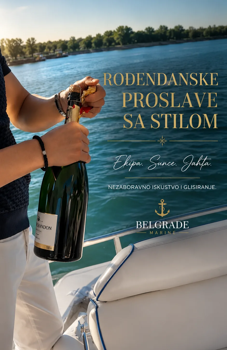 Proslava rođendana na jahti