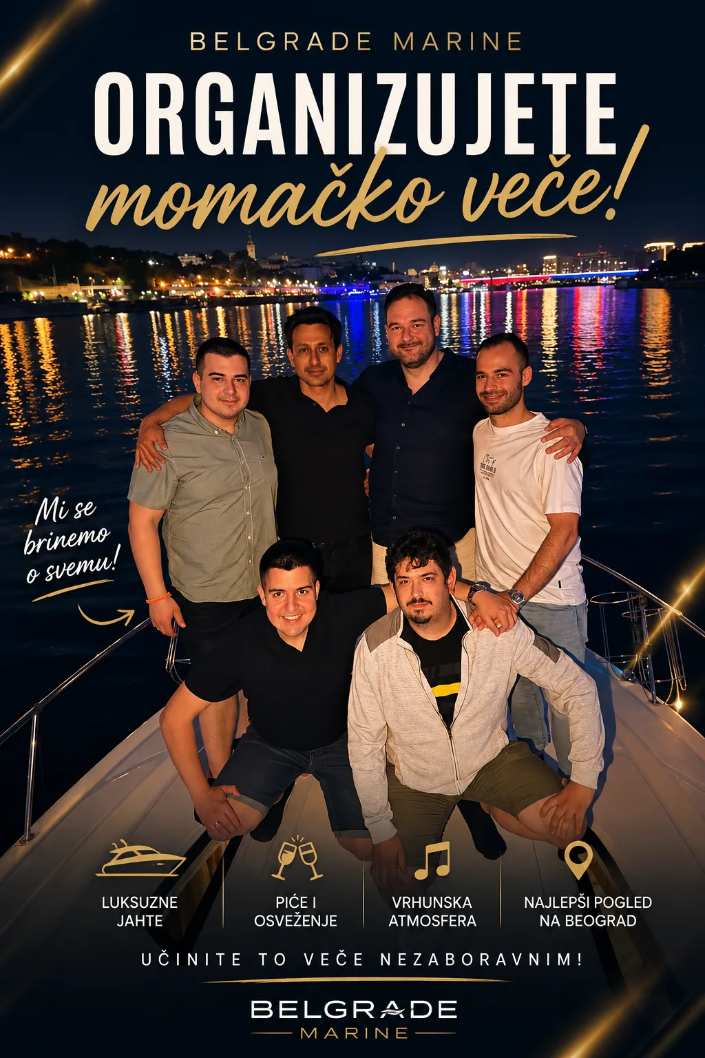 Momačko veče na jahti